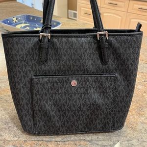 Michael Kors black mini TOTE bag